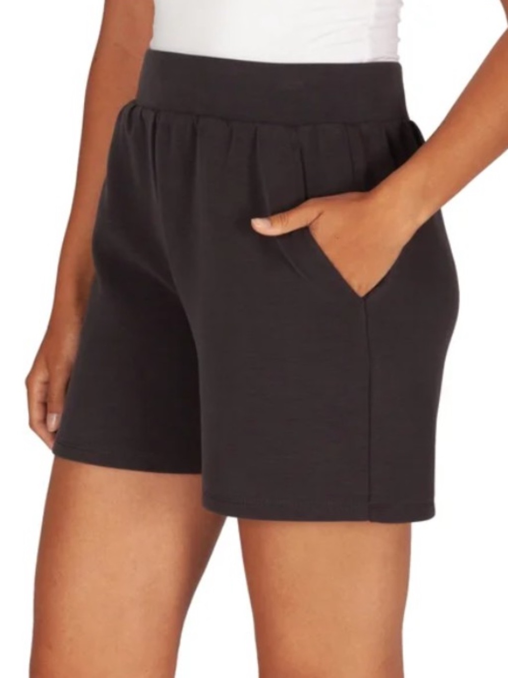 LazyPants Charcoal Luxe Shorts